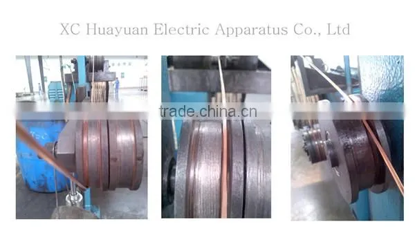Enameled copper wire strps