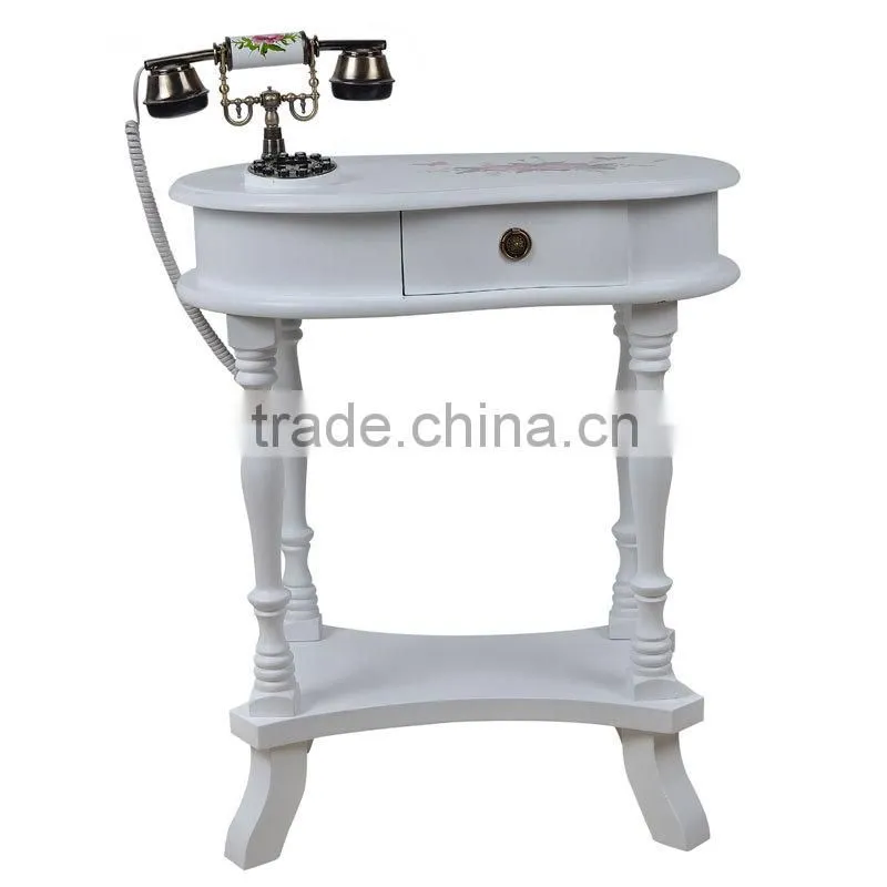 Hot Promotion Telephone solid wooden desk with phones