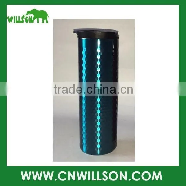 Custom sublimation stainless steel metal double wall insulated vacuum thermos thermal car coffee travel mug