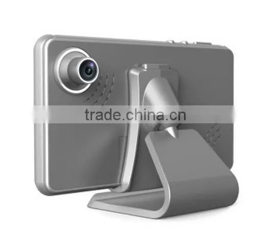 2016 FHD 1080p Dual lens Wifi Intelligent Smart 5.0 inch touchable screen Car DVR with GPS Navigation and GPS tracker