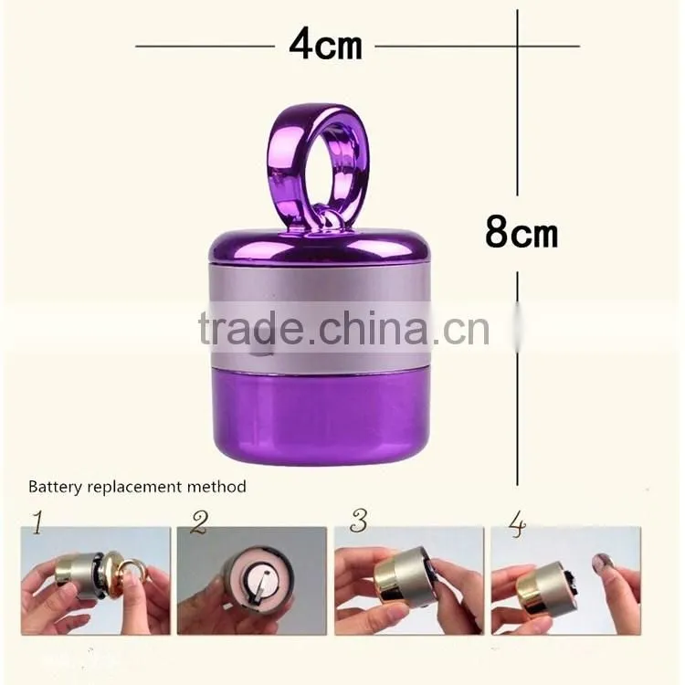 Hot Sell Beauty Tools Vibration Electric Makeup Powder Puff With Extra 2 Powder Puff