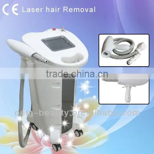 Epilator long pulsed laser yag 1064nm hair removal device for men&women