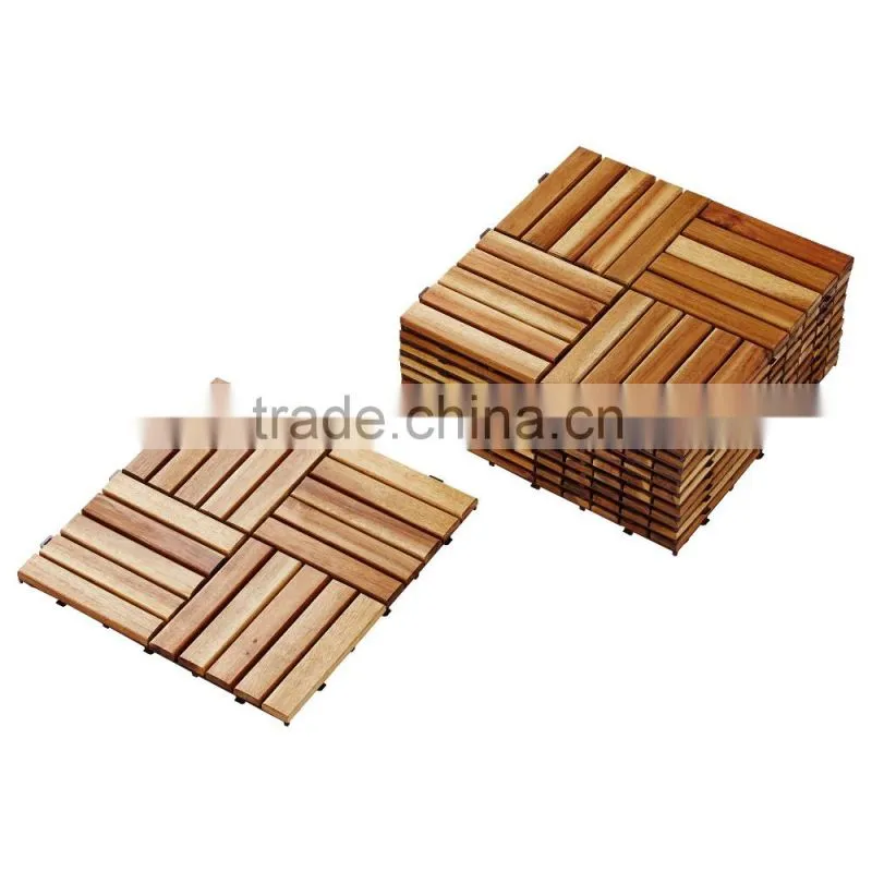 Wood decking/Interlocking outdoor deck tiles , Wood garden deck tiles, Garden tiles