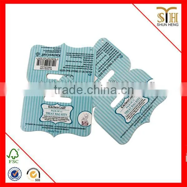 sachet labels and tags