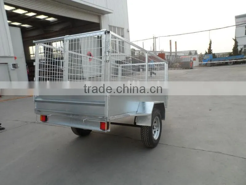 Austrailia box galvanized farm trailer