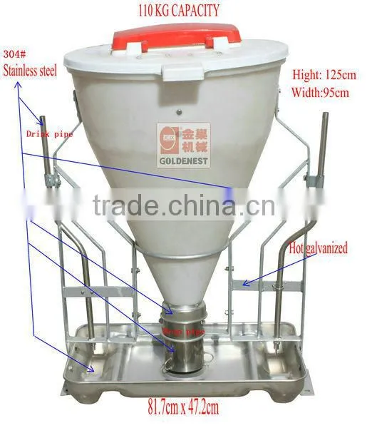 stainless steel pig feeder