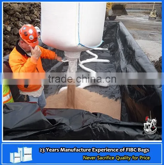 Jumbo bag size manufacturer