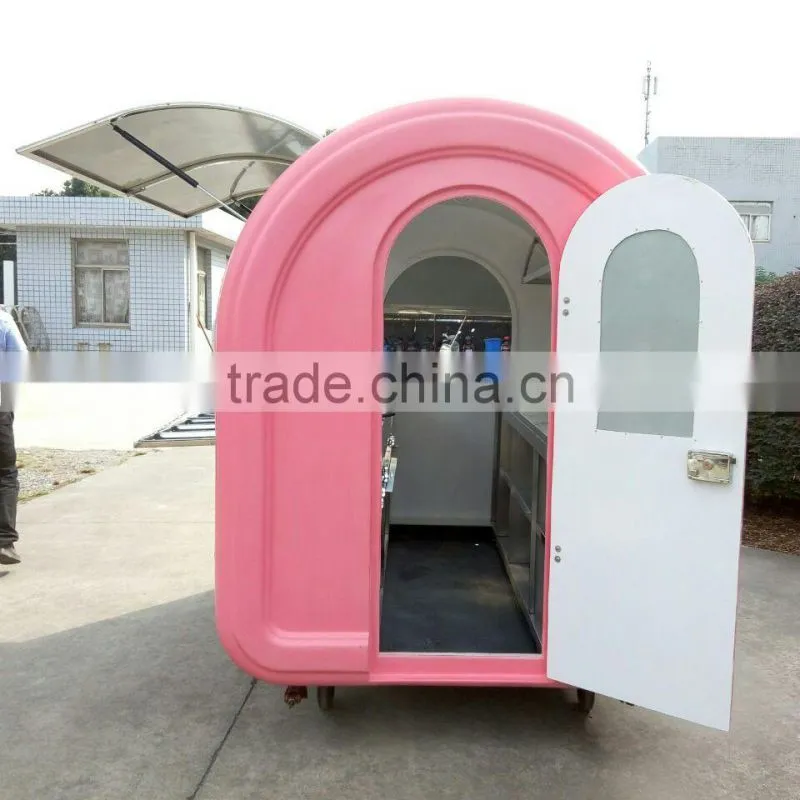 Hot sale! Food van for sale, pizza&hotdog vending truck for sale, mobile food cart China supply