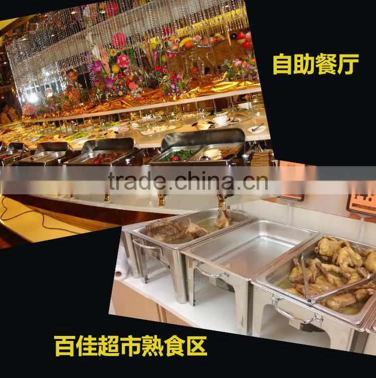 1/1 size anti-jam stainless steel steam table pan/ stainless steel gastronorm pan