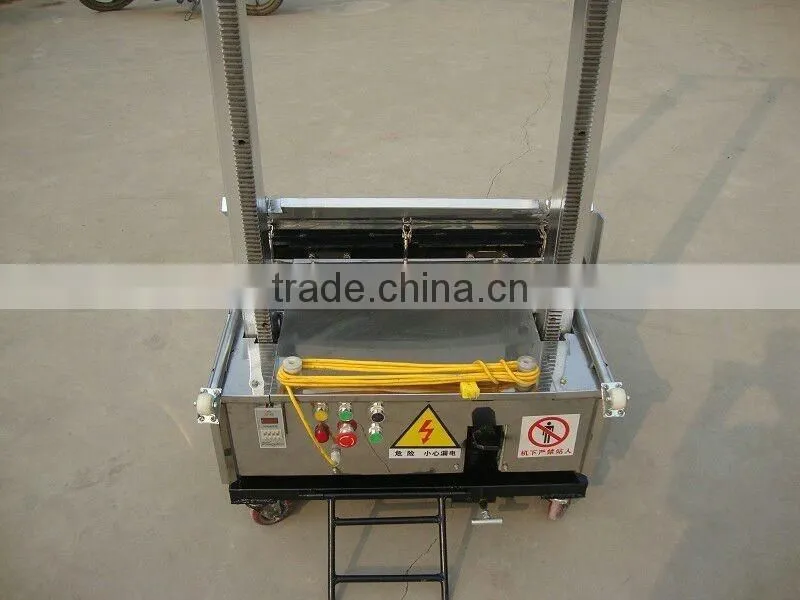 for wall high efficiency automatic plastering machine in India