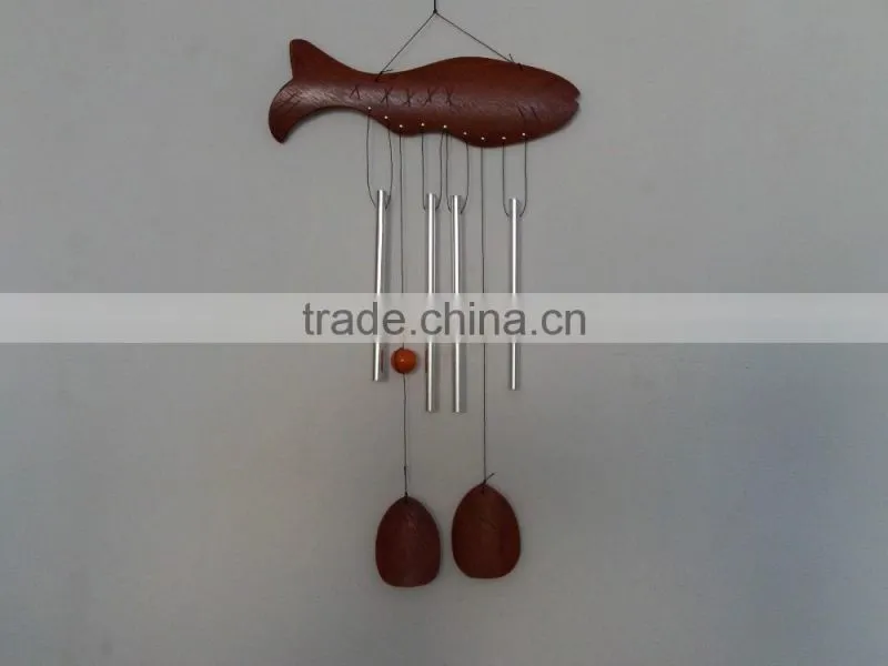 wooden or bamboo indoor wind chime