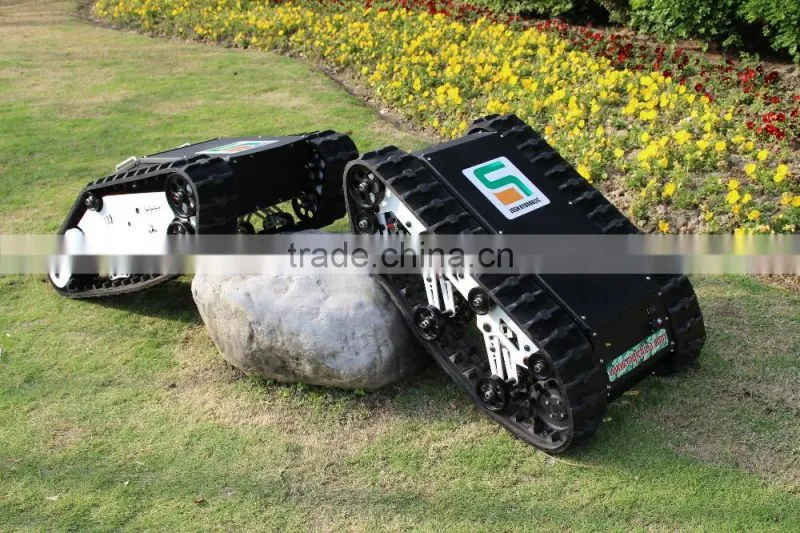 Fire control robot with water monitor