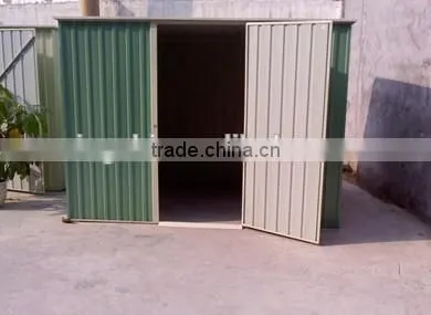 steel garden shed/outdoor storage shed