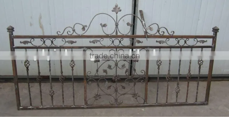 wrought iron fence