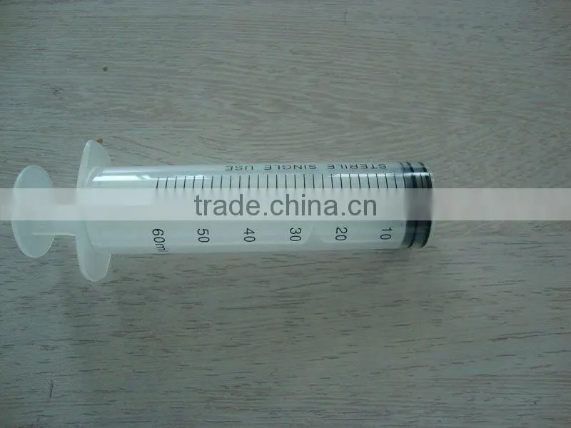 Clear 50cc/60cc Catheter Syringe with Tip Cap
