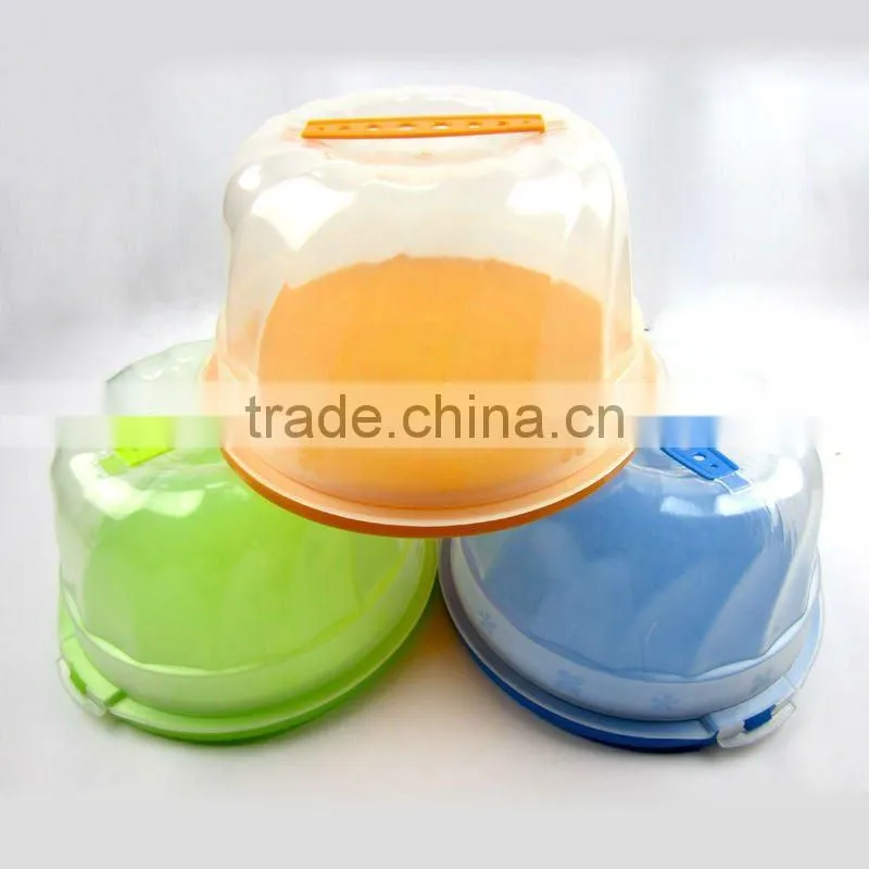 Plastic round cake saver for food PC-9002