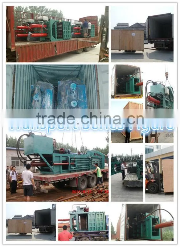 XSQ-50 Hydraulic fully automatic Horizontal hay and straw baler machine,baling press