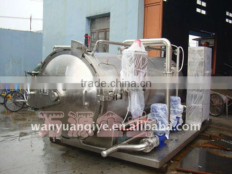 steam spray autoclave sterilizer for chill sauce