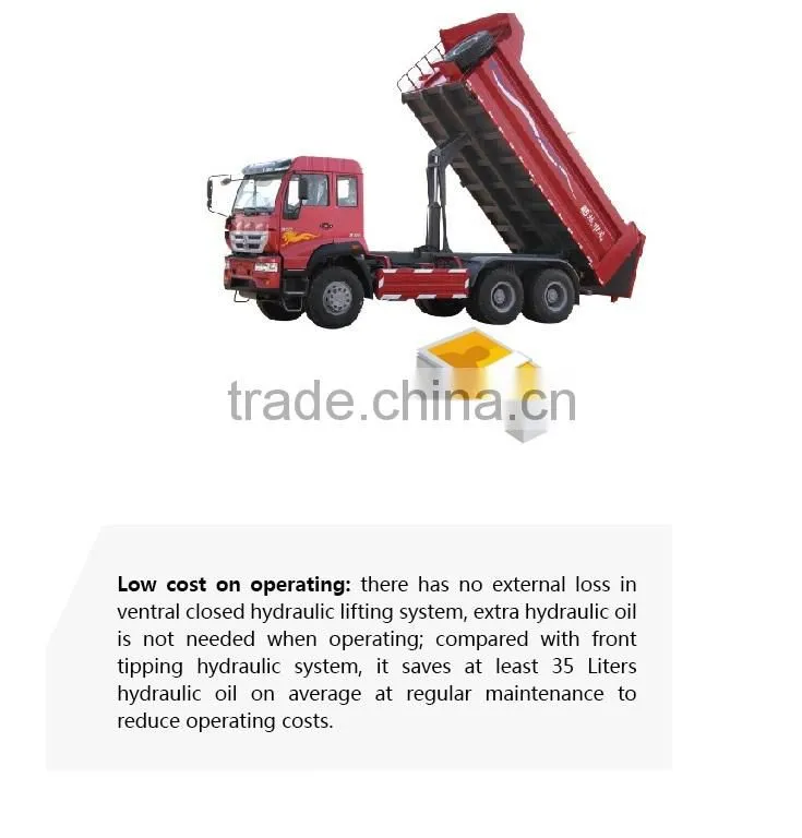 dump truck one stage hoist cylinders