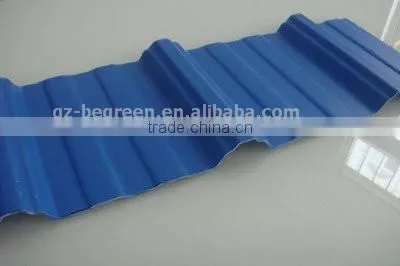 1130mm wide PVC tiles for sale, PVC celling ties for factory construction,PVC trapezoidal sheet