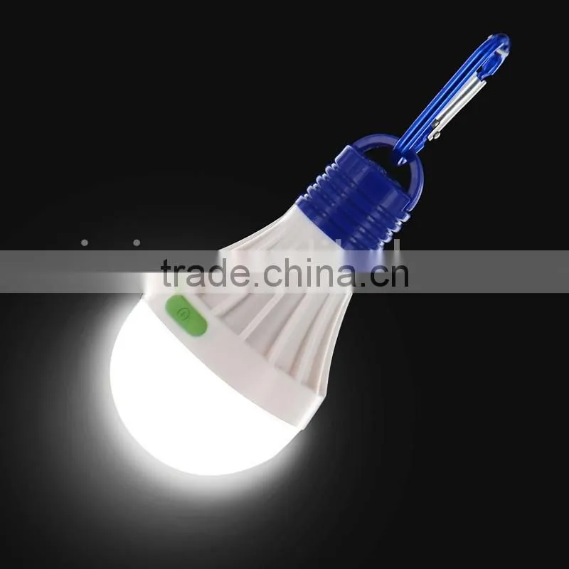 1W LED ORB LIGHT Household, Camping, Hiking W/Hanging Hook, SUPER BRIGHT LED EMERGENCY LIGHT BULB
