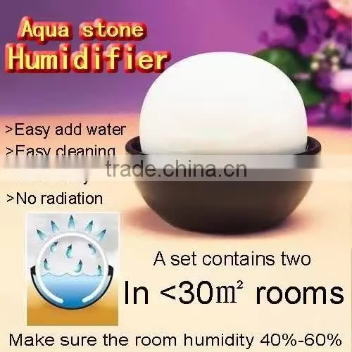 Set of 2 Aqua Air Purifier Natural Stone Humidifier