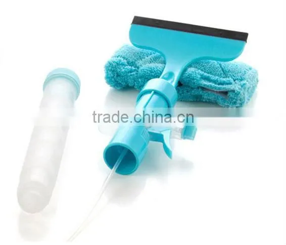 window wiper/ Glass Cleaning Wiper /spray bottle window brush
