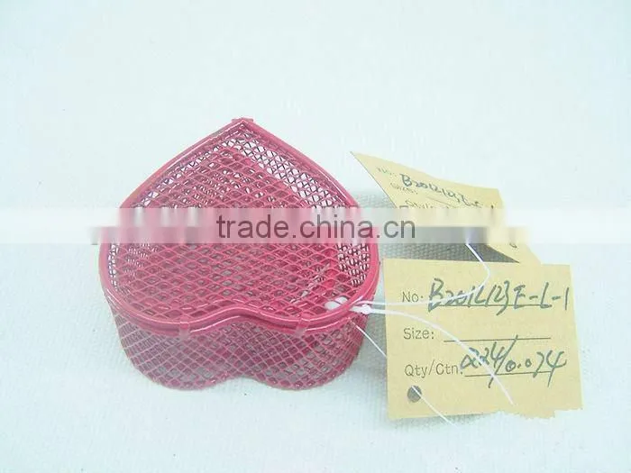 Heart Metal chocolate gift packing box for wholesale