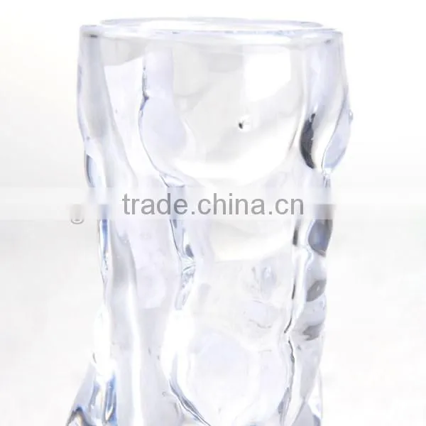 3oz crystal tumbler shot glass body wine glass