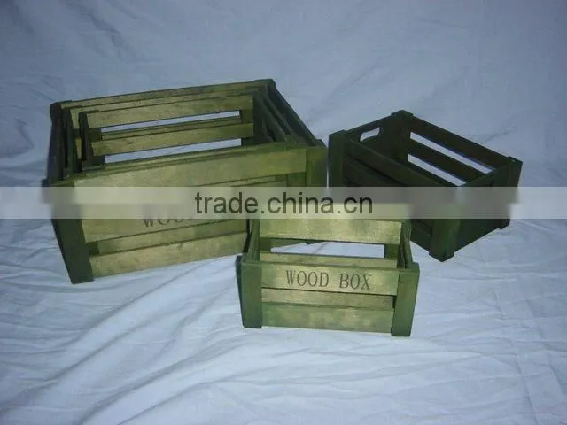 wholesale wooden crate,wooden fruit crates