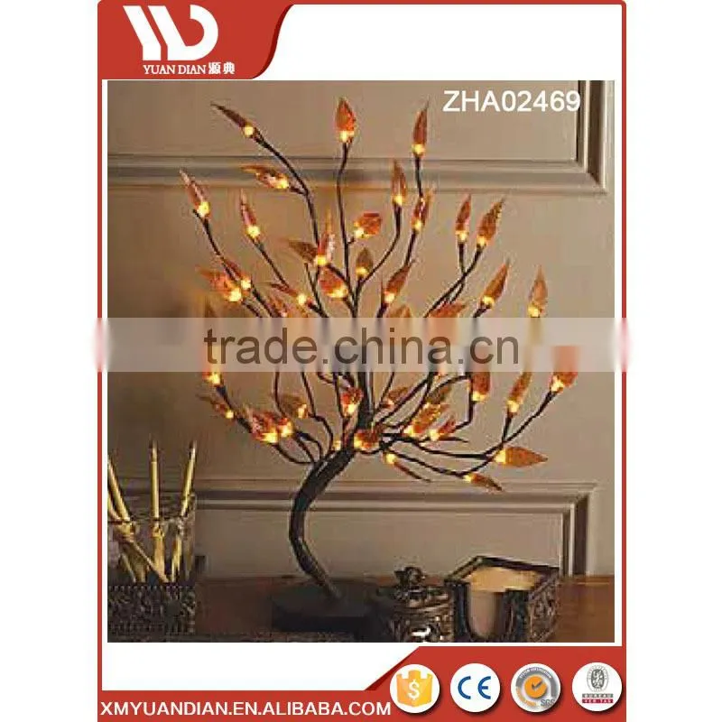 Polyresin Decoration Artificial Led Flower Solar Powered Light