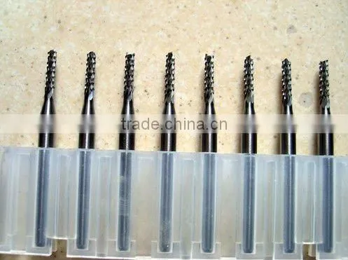 carbide tip good performance PCB end milling cutter