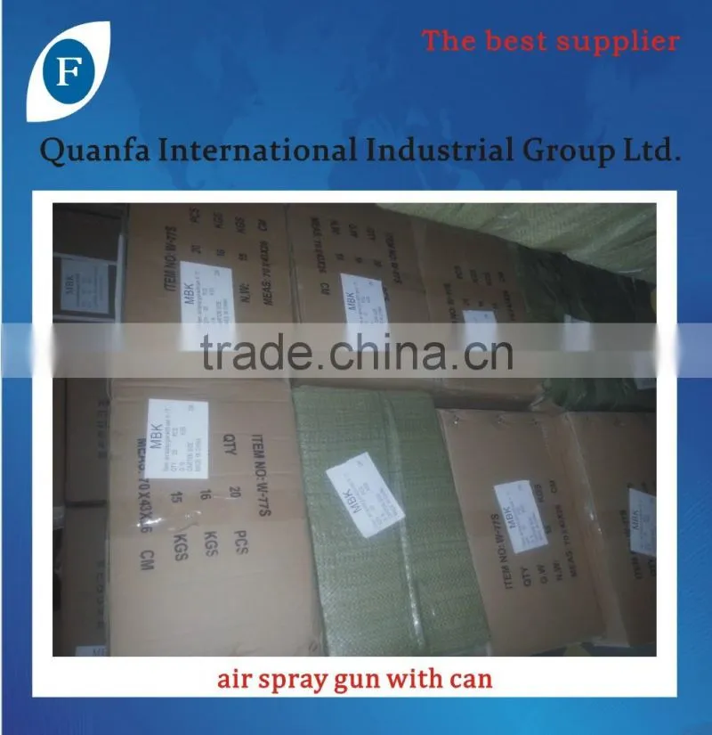 air spray gun with can