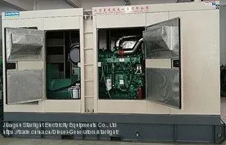 low noise diesel generator set