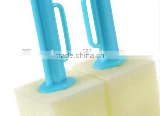 Multifunctional sponge Cup/Bottle Brush and kitchen cleaning Brush