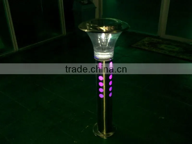 solar led garden/lawn light/solar lawn light polyresin