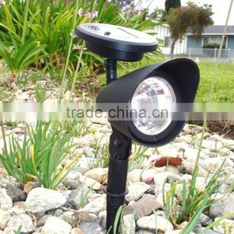 outdoor LED garden solar spotlights