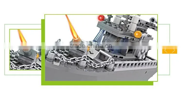 Most popular diy building blocks toy plastic model boat parts