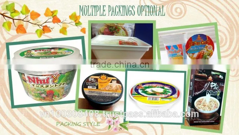 Beef Instant Rice Vermicelli 60g - Various Packing Style