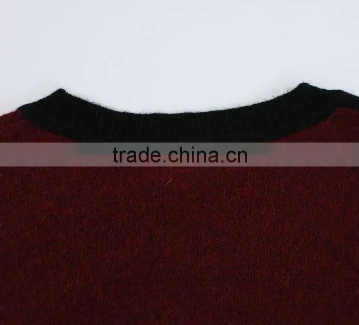 2015 winter sweater for men with cashmere /polyester ,mutil colors latest design winter sweater for winter