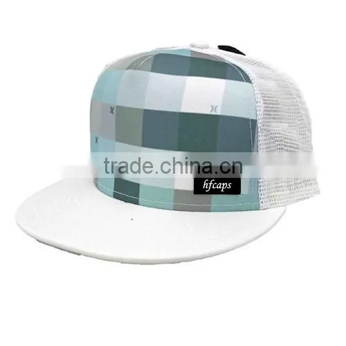 2014 Custom Captain Juniors Trucker Snapback Cap With Side Pavement