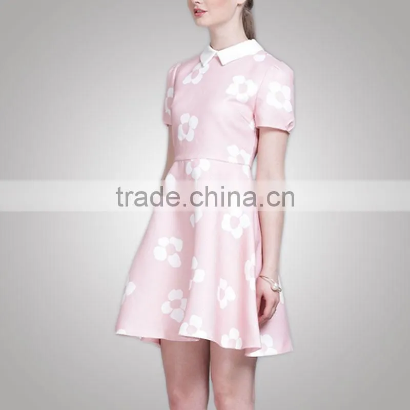 Colorful Sweet 2017 Fashionable Handmade Dress For Grils Summer