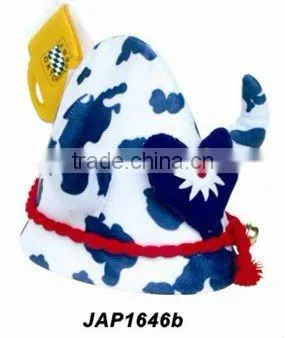 Europe football championship horn with football hat