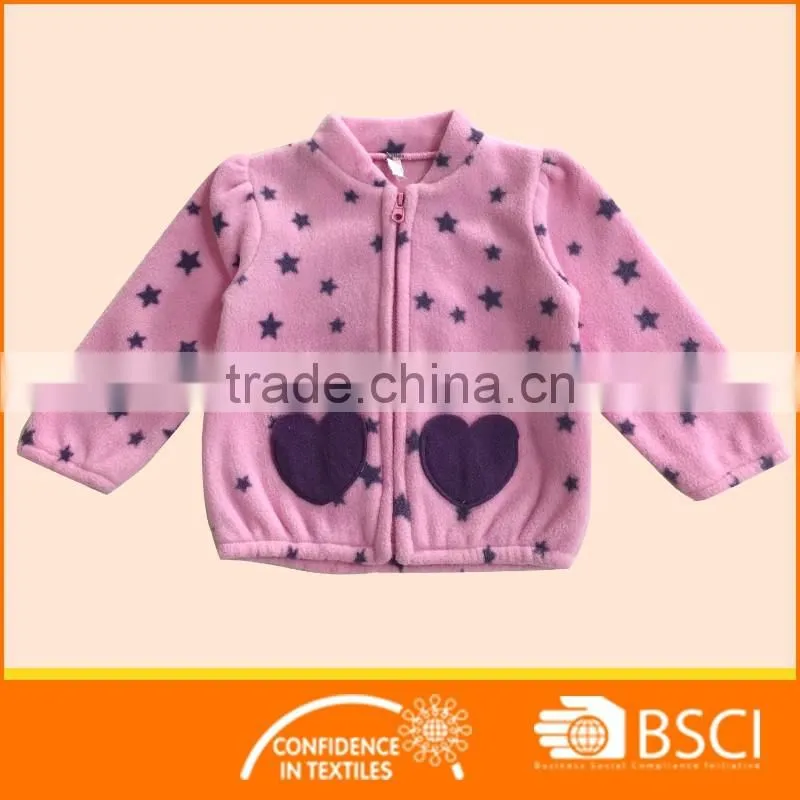 stars printing nice baby winter coat