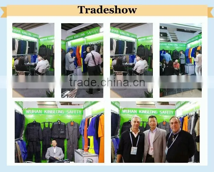 Europe market working safety jacket with zipper