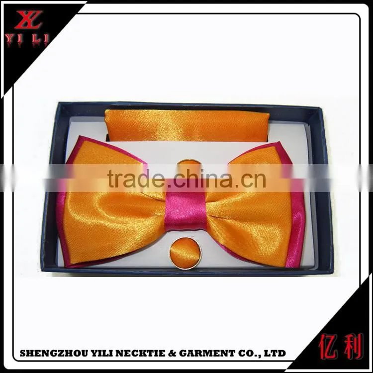 Various colored kinds cheap silk bowties men