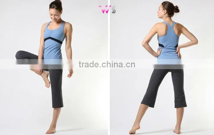 Breathable Polyester Spandex Yoga Wear Fitness Wear Fitness Tank Top