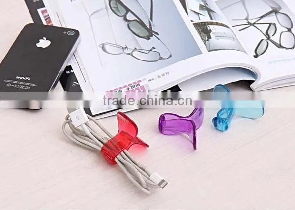 Plastic promotional Butterfly Bag seal clips