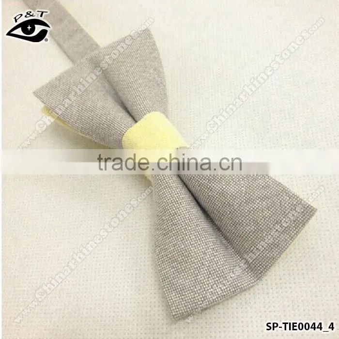 12x7CM Macaron Color Cotton Bow Tie Women assorted color bow tie