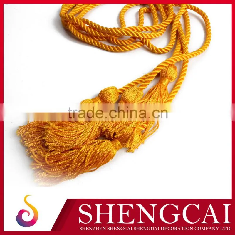 Long tieback tassels,window blind pull cord tassel